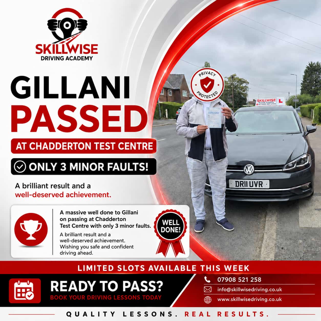 SkillWise pupil passed their driving test — photo 8