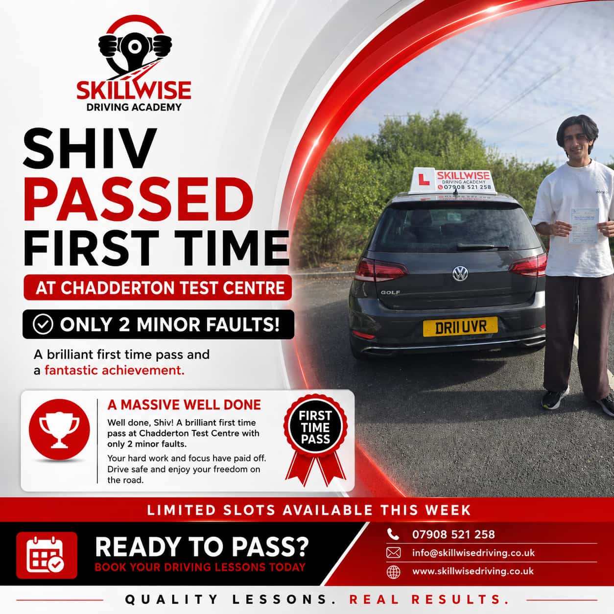 SkillWise pupil passed their driving test — photo 9