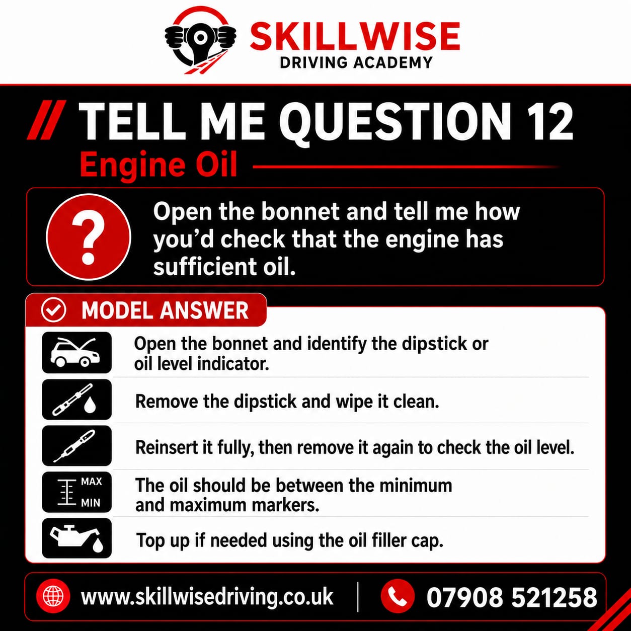 Tell Me 12 - Engine oil